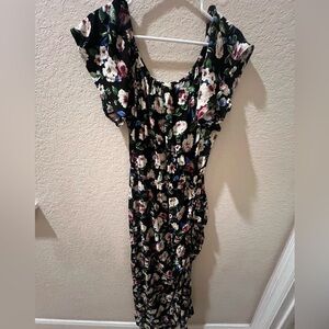 Black Women’s Floral Maxi